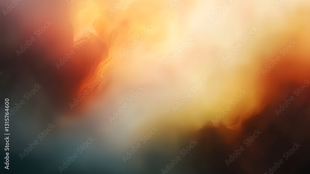Abstract Colorful Background with Soft Blended Shades of Orange and Blue Tones Abstract Colorful Background with Soft Blended Shades of Orange and Blue Tones