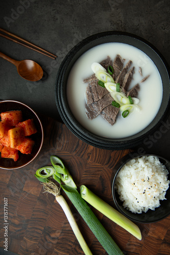 Seolleongtang Korean Beef Soup