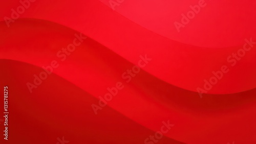 a red background with a wavy design and a white background