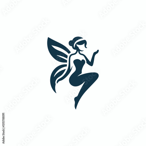 Fairy nymph logo