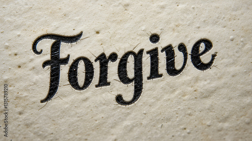 Forgive Letterpress