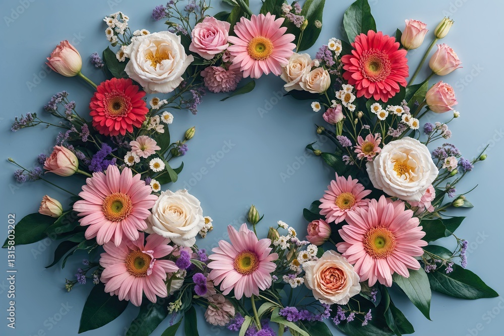 Mother's Day Floral Frame Background for Celebrations and Appreciation Mother's Day Floral Frame Background for Celebrations and Appreciation