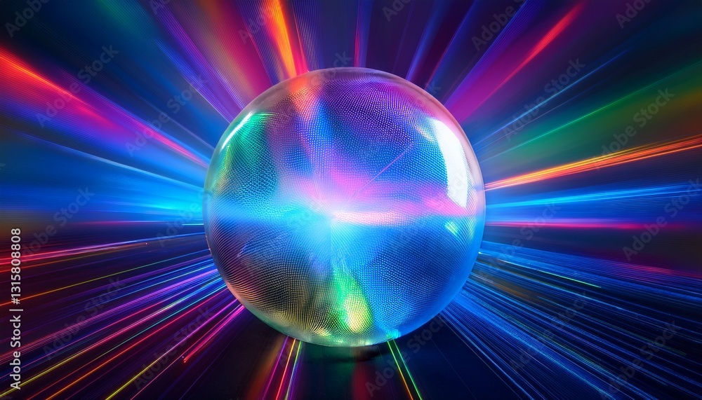 The future shines brightly through the light of the orb. The future shines brightly through the light of the orb.