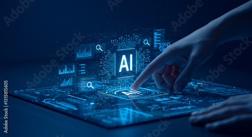 Human Utilizing AI for Data Management, Security, and Future Innovation