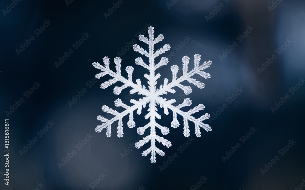 January blues, Detailed Snowflake on Dark Background (1) January blues, Detailed Snowflake on Dark Background (1)