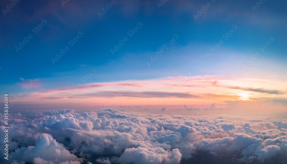 Obraz premium The beauty of the sky connects us to the universe. 