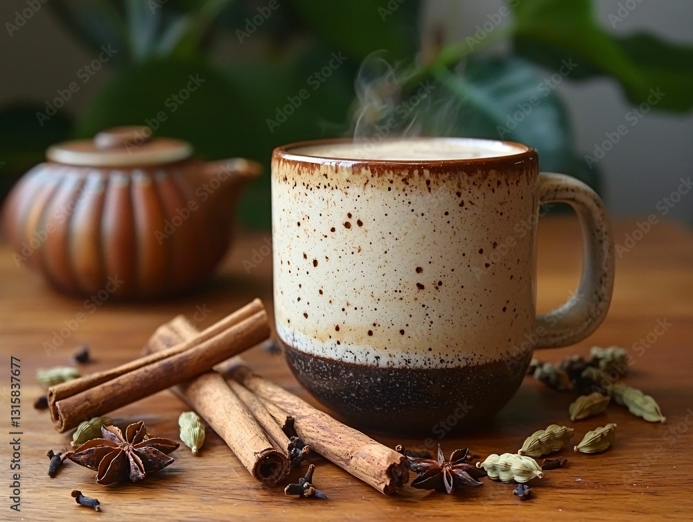 Masala Chai in Mug Masala Chai in Mug