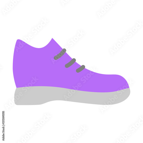 Sneaker Vector Flat Icon Design