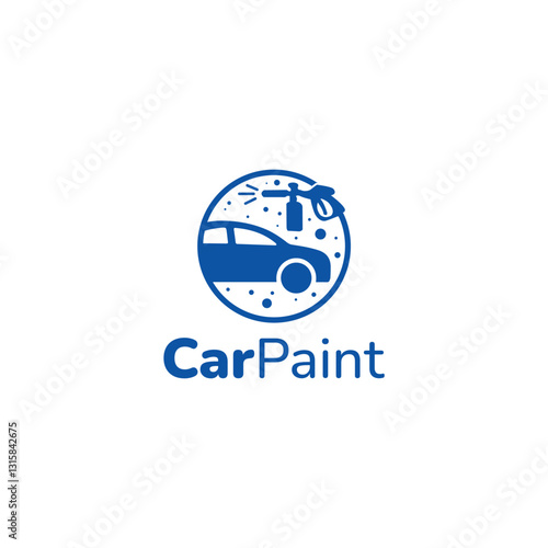 Car Paint Logo Design Symbols