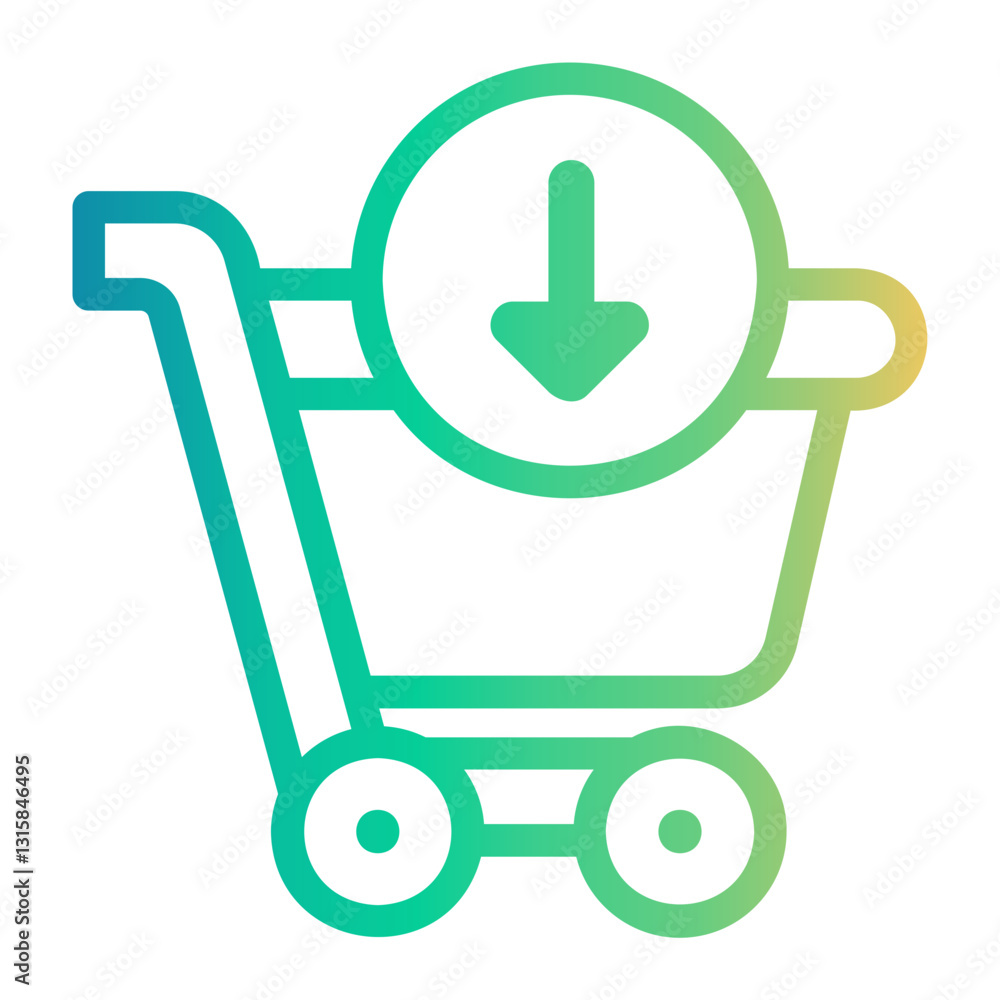 ecommerce Line Gradient Icon ecommerce Line Gradient Icon