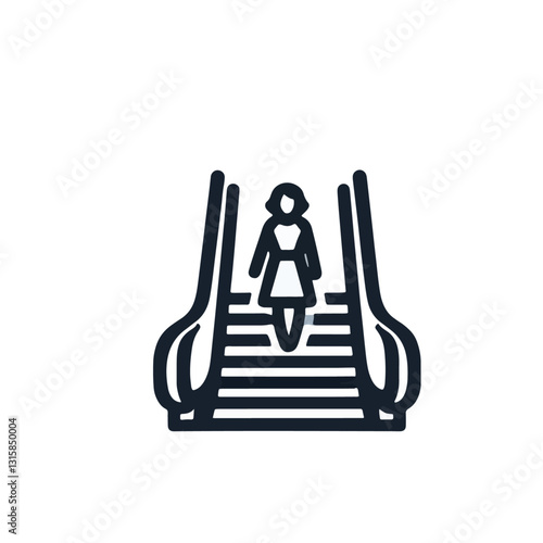 Black Escalator Design