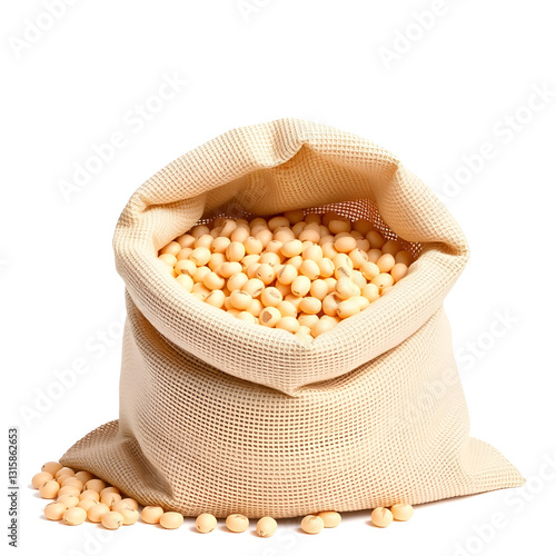 soybeans in a sack 