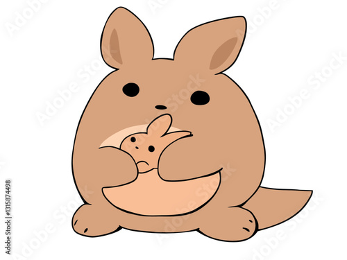 まるっこい カンガルー
