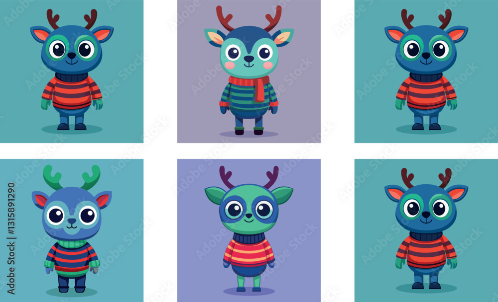 funny monsters set funny monsters set