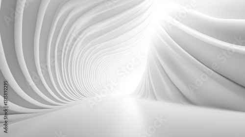 Minimalist white industrial texture with gradient lighting, embodying modern simplicity and clean aesthetics.