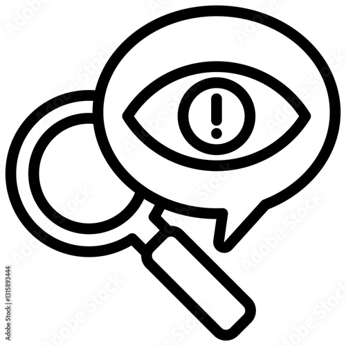 Attention To Detail Outline Icon