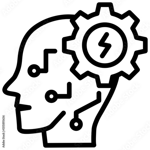 Critical Thinking Outline Icon