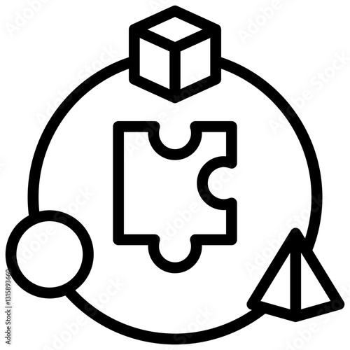 Adaptability Outline Icon