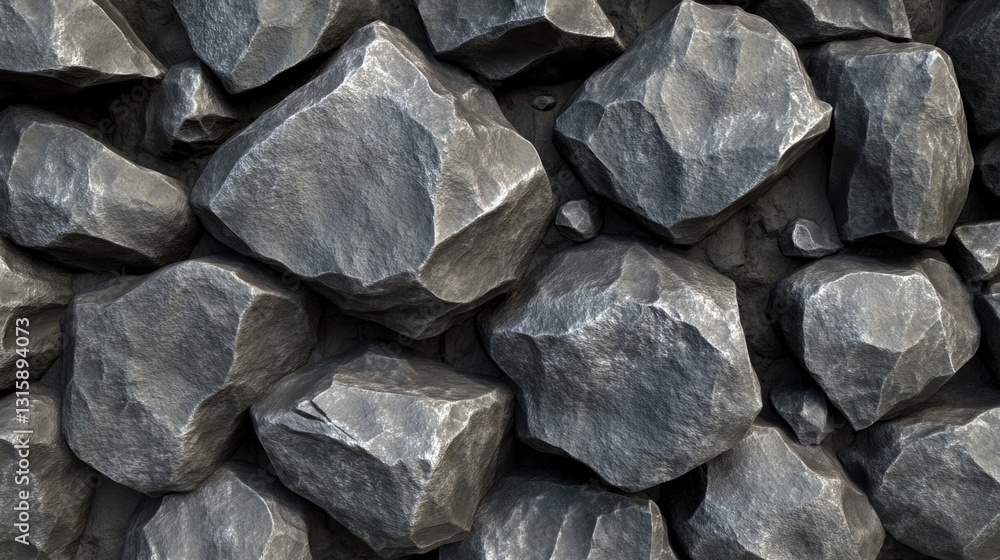 Close up image of a wall constructed of many stones Close up image of a wall constructed of many stones