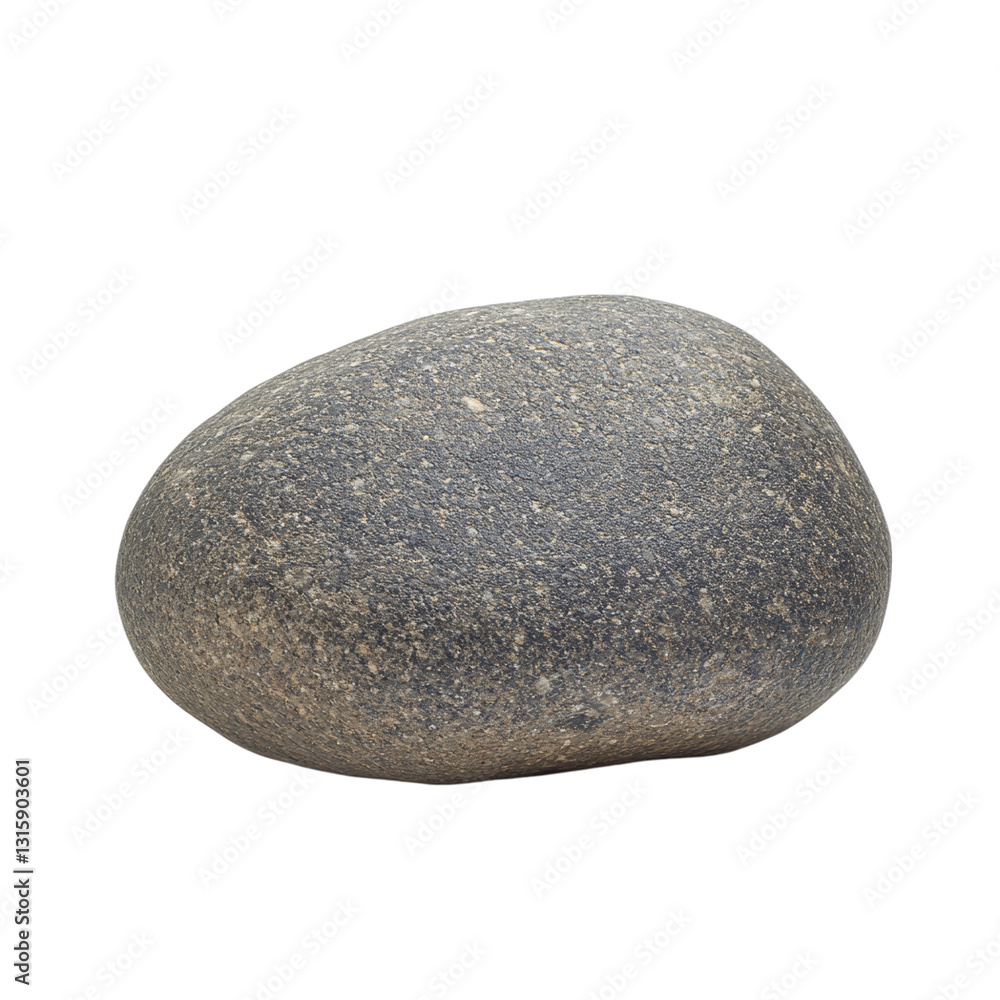 Smooth Gray Stone with Textured Surface Detail Isolated on transparent background Smooth Gray Stone with Textured Surface Detail Isolated on transparent background