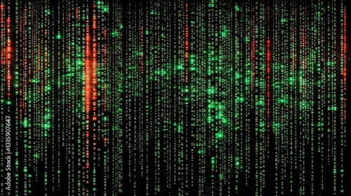 Wallpaper Mural Futuristic cyber intelligence detecting and countering fake news. Torontodigital.ca