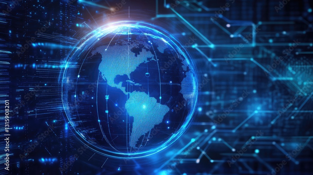 Global internet security network combating digital misinformation. Global internet security network combating digital misinformation.