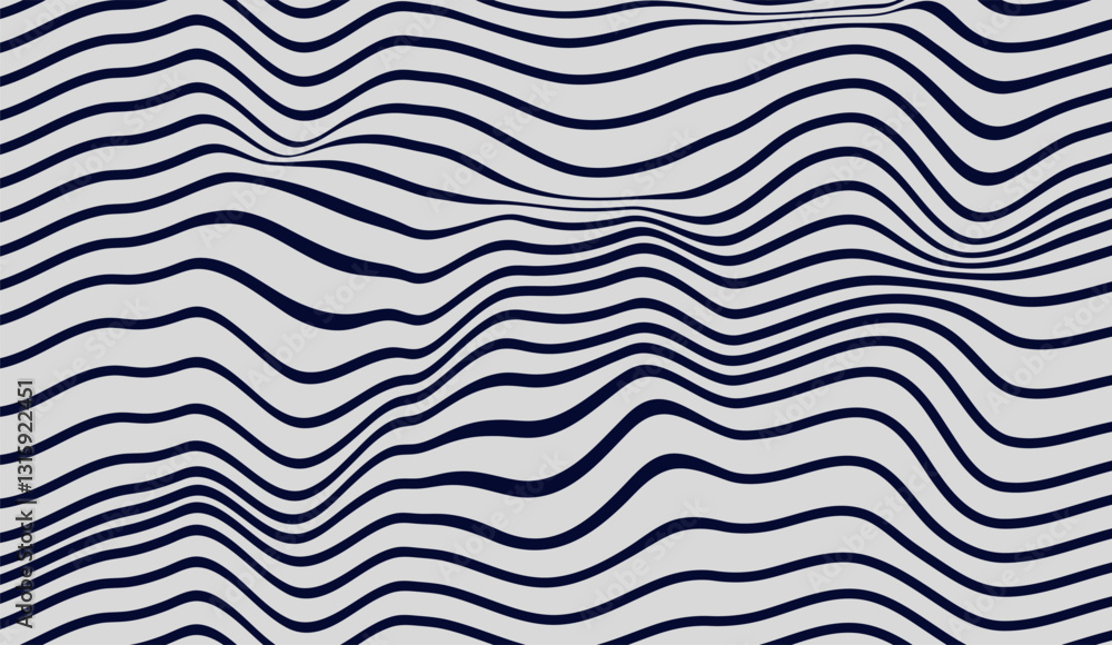 Hypnotic waves of navy undulations create an immersive visual experience with a fluid and dynamic rhythm inviting viewers to explore depths of perception Hypnotic waves of navy undulations create an immersive visual experience with a fluid and dynamic rhythm inviting viewers to explore depths of perception