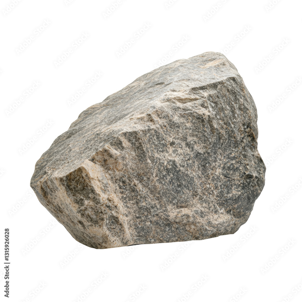 Natural Stone Rock Isolated on White Isolated on transparent background Natural Stone Rock Isolated on White Isolated on transparent background