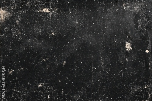 Dark Grunge Texture Background With Noise And Grain