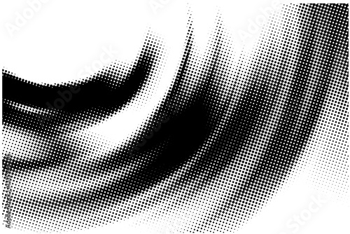 ABSTRACT HALFTONE AND DOT BACKGROUND TEMPLATE FOR POSTER