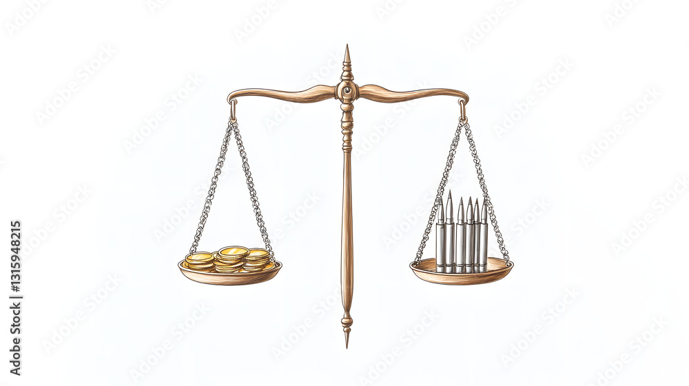 A balanced scale with one side holding golden coins and the other side holding a book, symbolizing the balance between wealth and knowledge, financial wisdom, and informed decision-making.
A balanced scale with one side holding golden coins and the other side holding a book, symbolizing the balance between wealth and knowledge, financial wisdom, and informed decision-making.