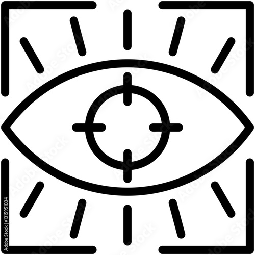 Focus Outline Icon
