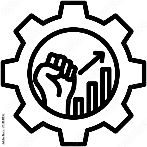 Motivational Skill Outline Icon