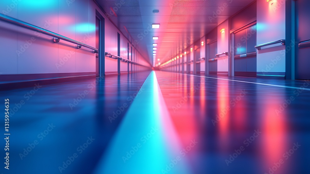 Abstract blurred hospital interior background with soft focus and muted tones for contemporary healthcare, medical, and wellness design concepts Abstract blurred hospital interior background with soft focus and muted tones for contemporary healthcare, medical, and wellness design concepts