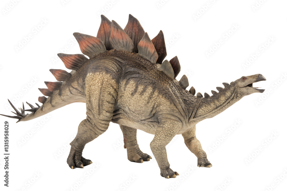 Fototapeta premium stegosaurus with transparent background