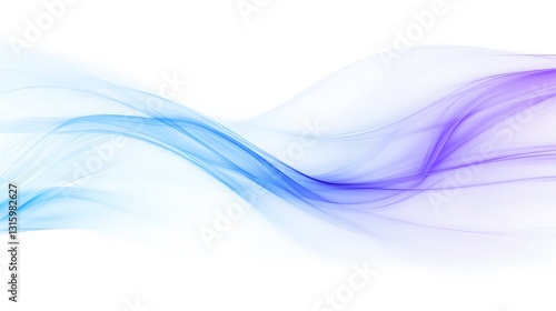 Wallpaper Mural Abstract Blue and Purple Wave Background Design Torontodigital.ca
