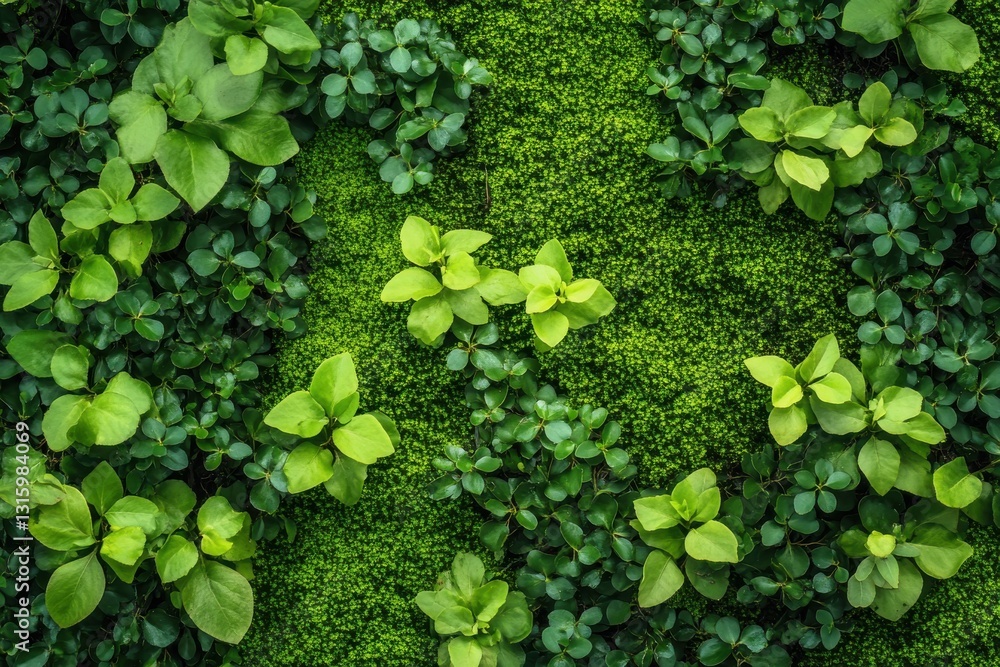 Organic green textured backdrop for eco-conscious projects and nature-inspired designs. Ideal for wellness, sustainable living, and serene environments encouraging relaxation and balance