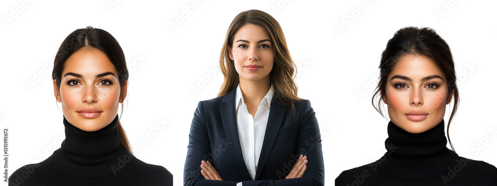 three business women