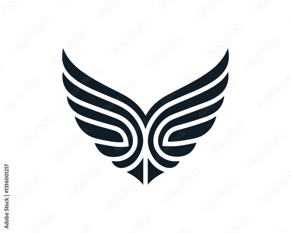 Obraz premium wings vector