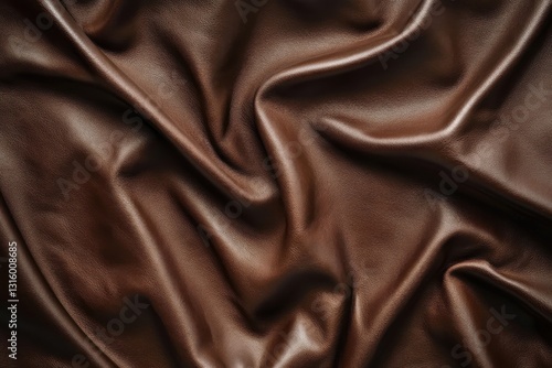 Elegant brown leather texture for luxury branding and high-end product presentation backgrounds. Perfect for sophisticated design projects and upscale marketing materials