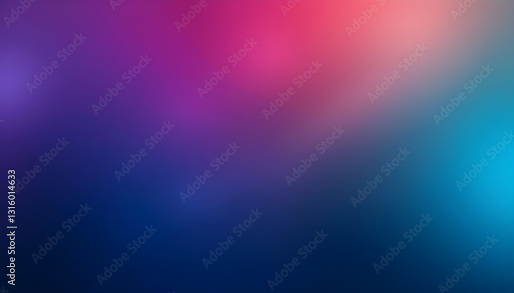 Fototapeta premium Vibrant Abstract Gradient Background in Deep Blues and Purples