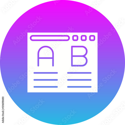 Ab testing Icon