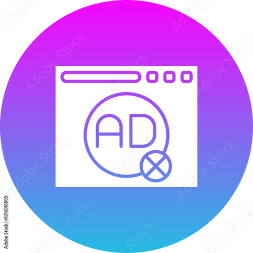 Ad blocker Icon