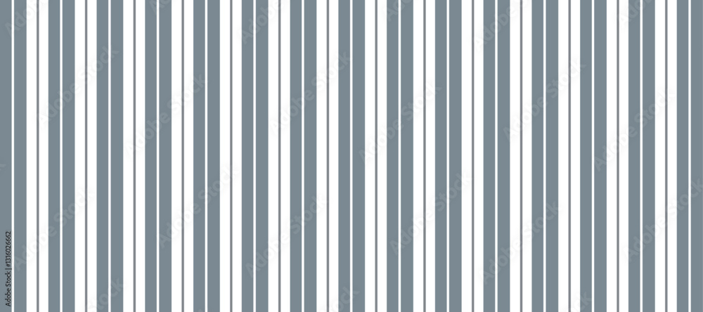Abstract vector geometric seamless pattern, vertical stripes, print for interior design and fabric.