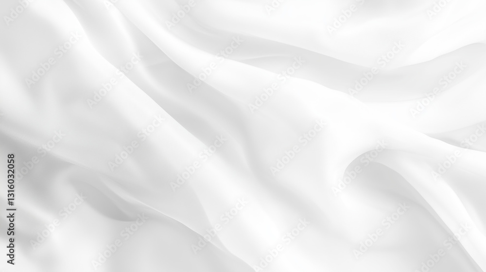 Fototapeta premium White silk background