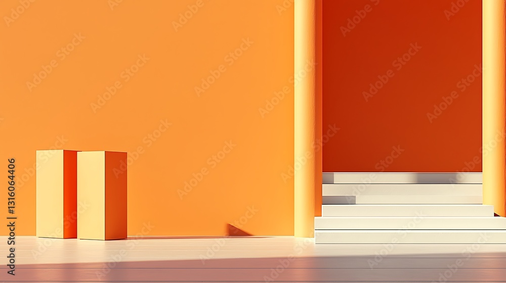 A minimalist orange backdrop featuring subtle, thin-lined geometric shapes that blend seamlessly into the warm hue. A minimalist orange backdrop featuring subtle, thin-lined geometric shapes that blend seamlessly into the warm hue.