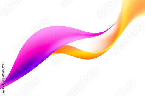 Colorful wave background