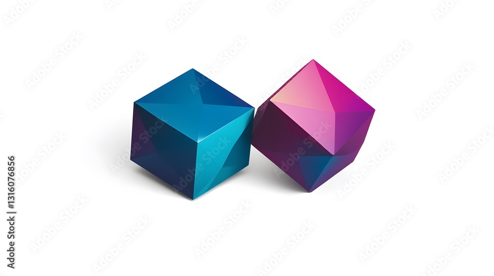 Abstract Geometric Shapes: A Study in Color and Form Abstract Geometric Shapes: A Study in Color and Form