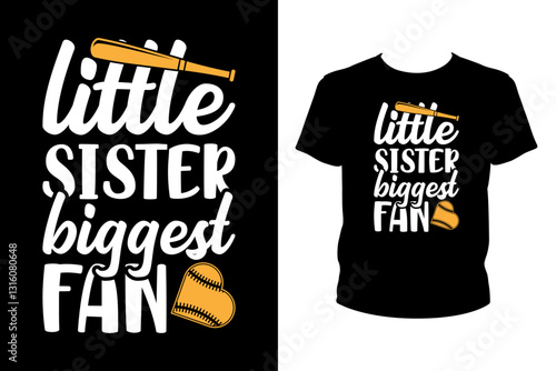 Little sister biggest fan - Art files for Cricut and Silhouette. You can edit them with Adobe Illustrator.