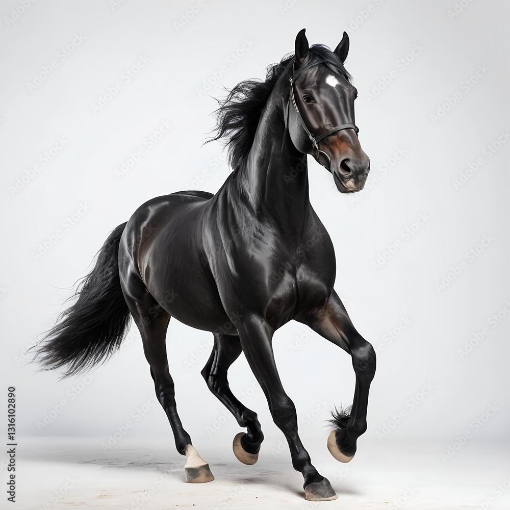Black Stallion Running Black Stallion Running